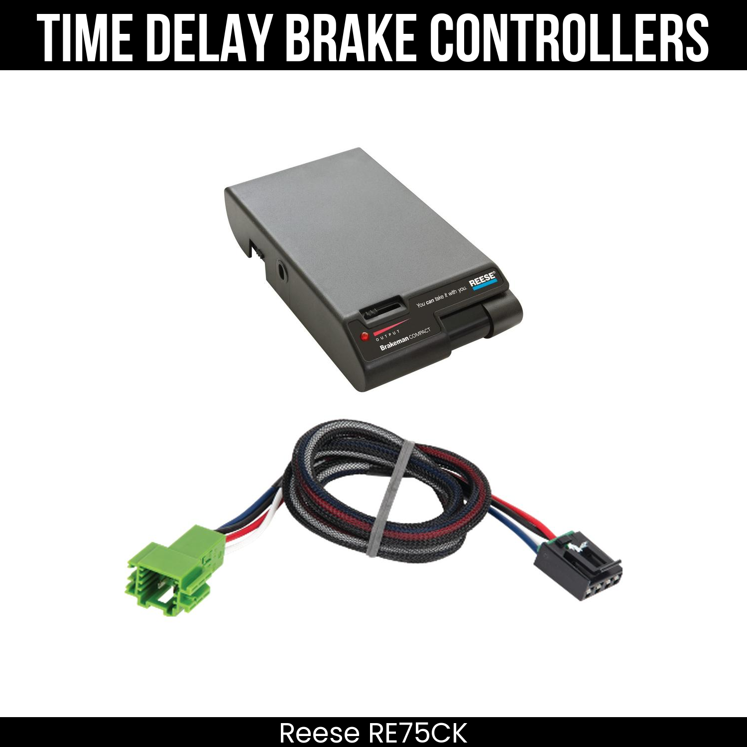 Reese Brakeman Brake Control , Plug Adapter