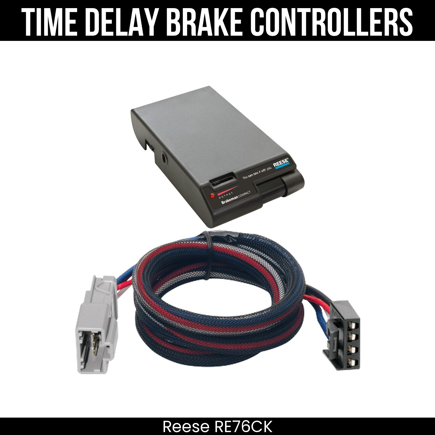 Reese Brakeman Brake Control , Plug Adapter