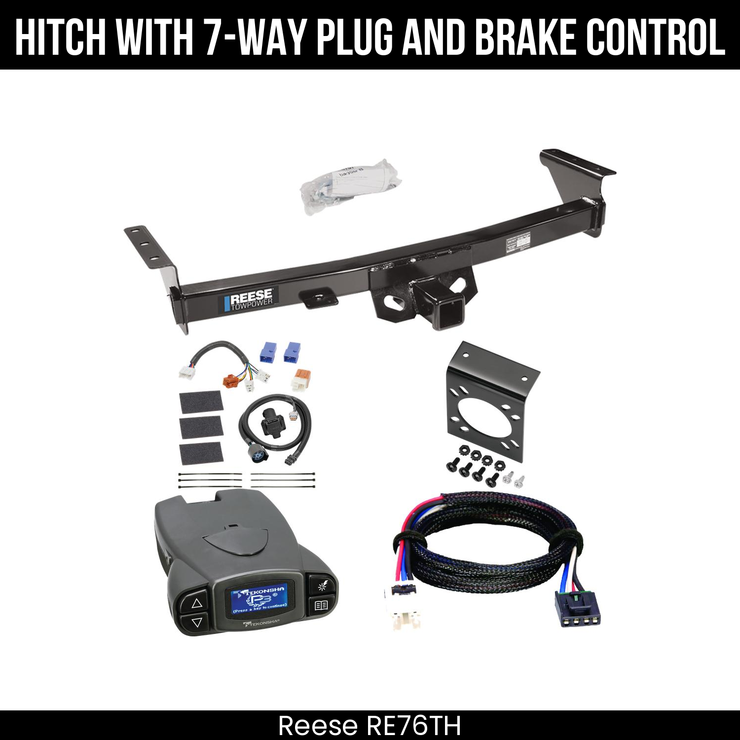 Trailer Hitch , 7-Way , Tekonsha Prodigy P3 Brake Control