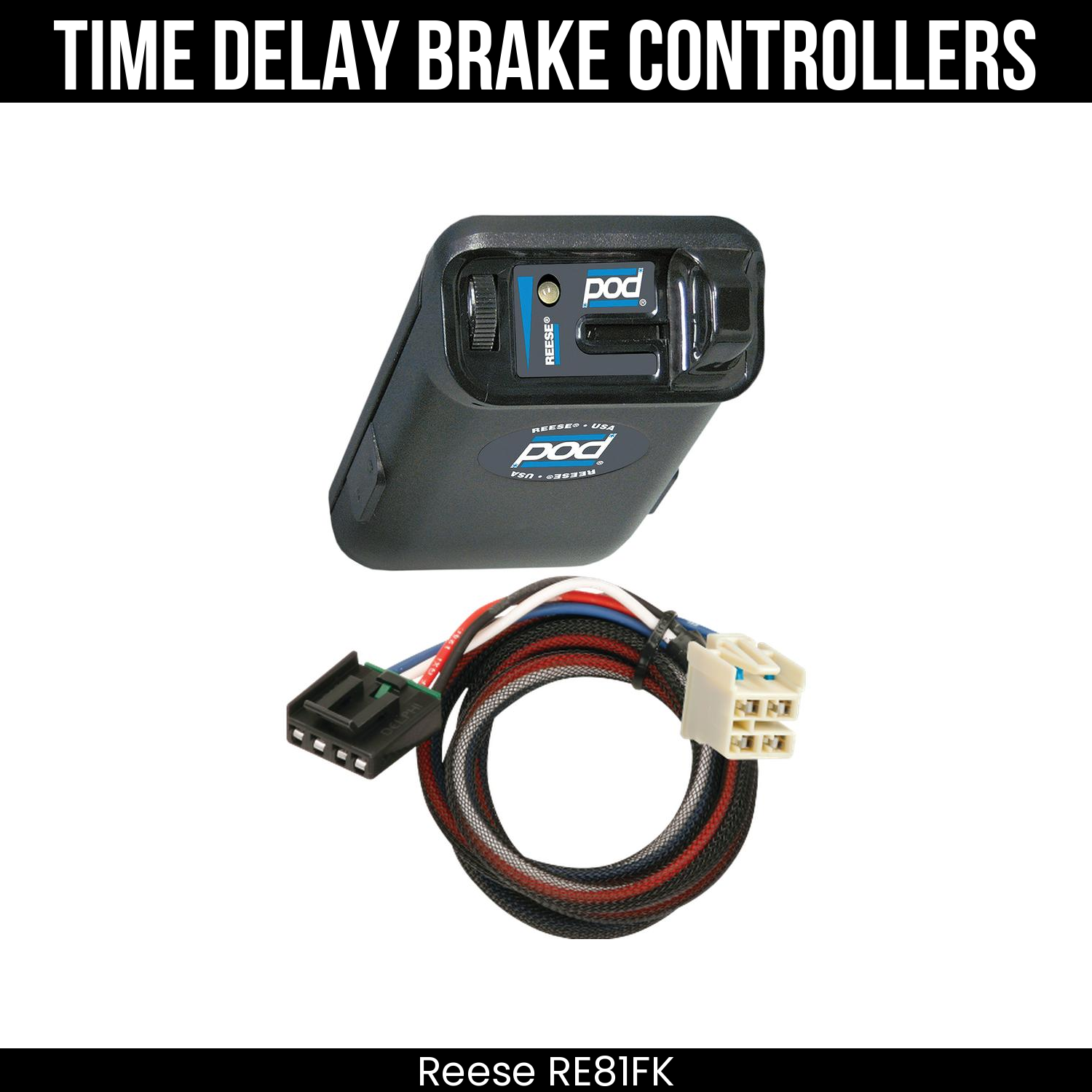 Reese POD Brake Control , Plug Adapter
