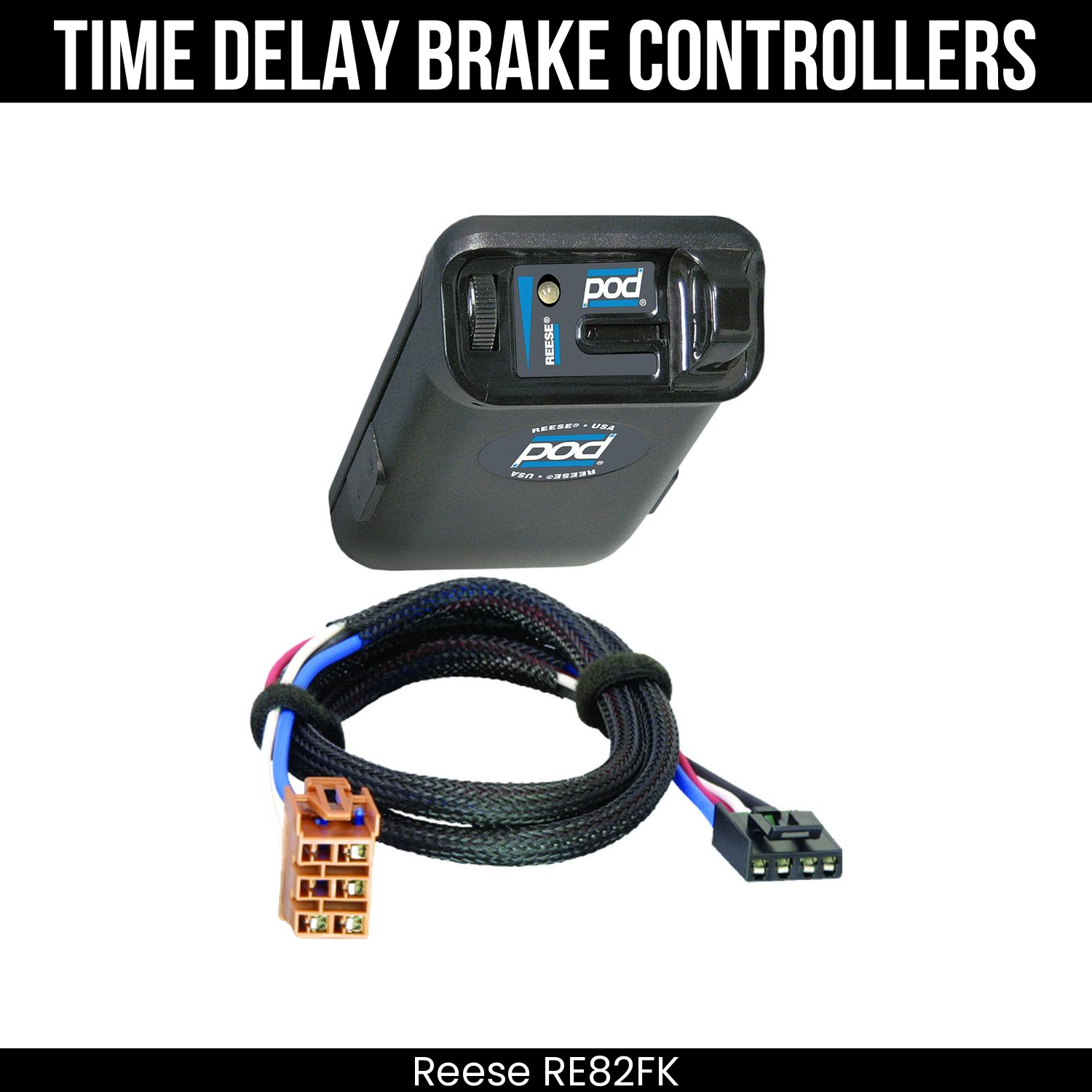 Reese POD Brake Control , Plug Adapter