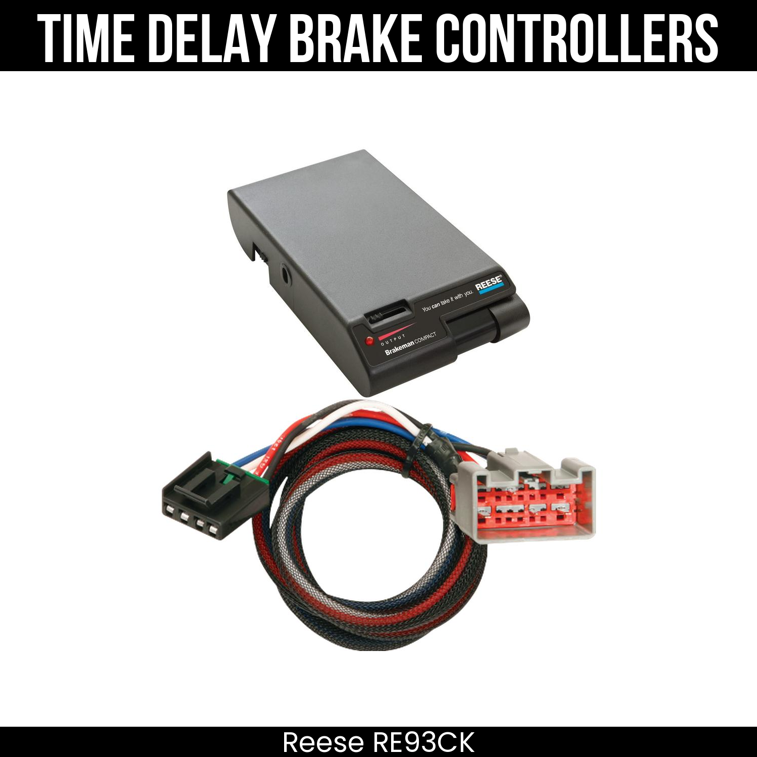 Reese Brakeman Brake Control , Plug Adapter