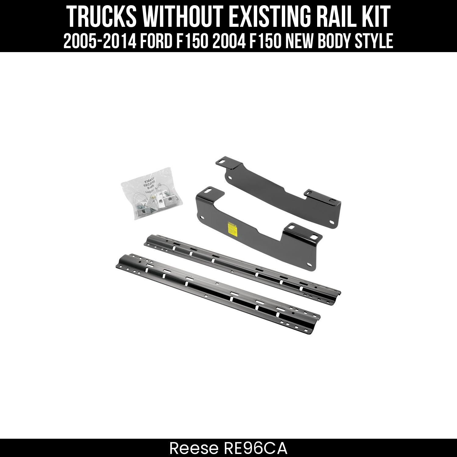 5th Wheel Hitch Custom Bracket,5th Wheel Rails Only