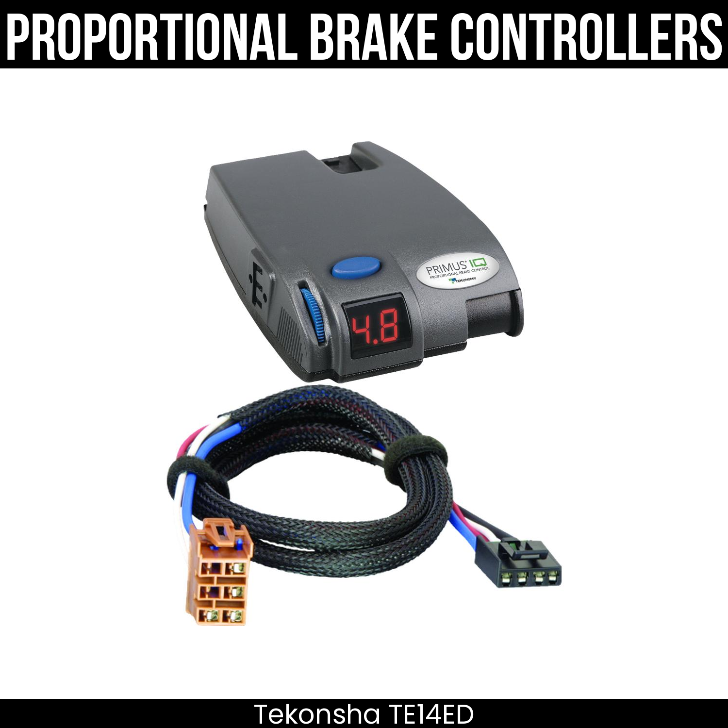 Tekonsha Primus IQ Brake Control , Plug Adapter