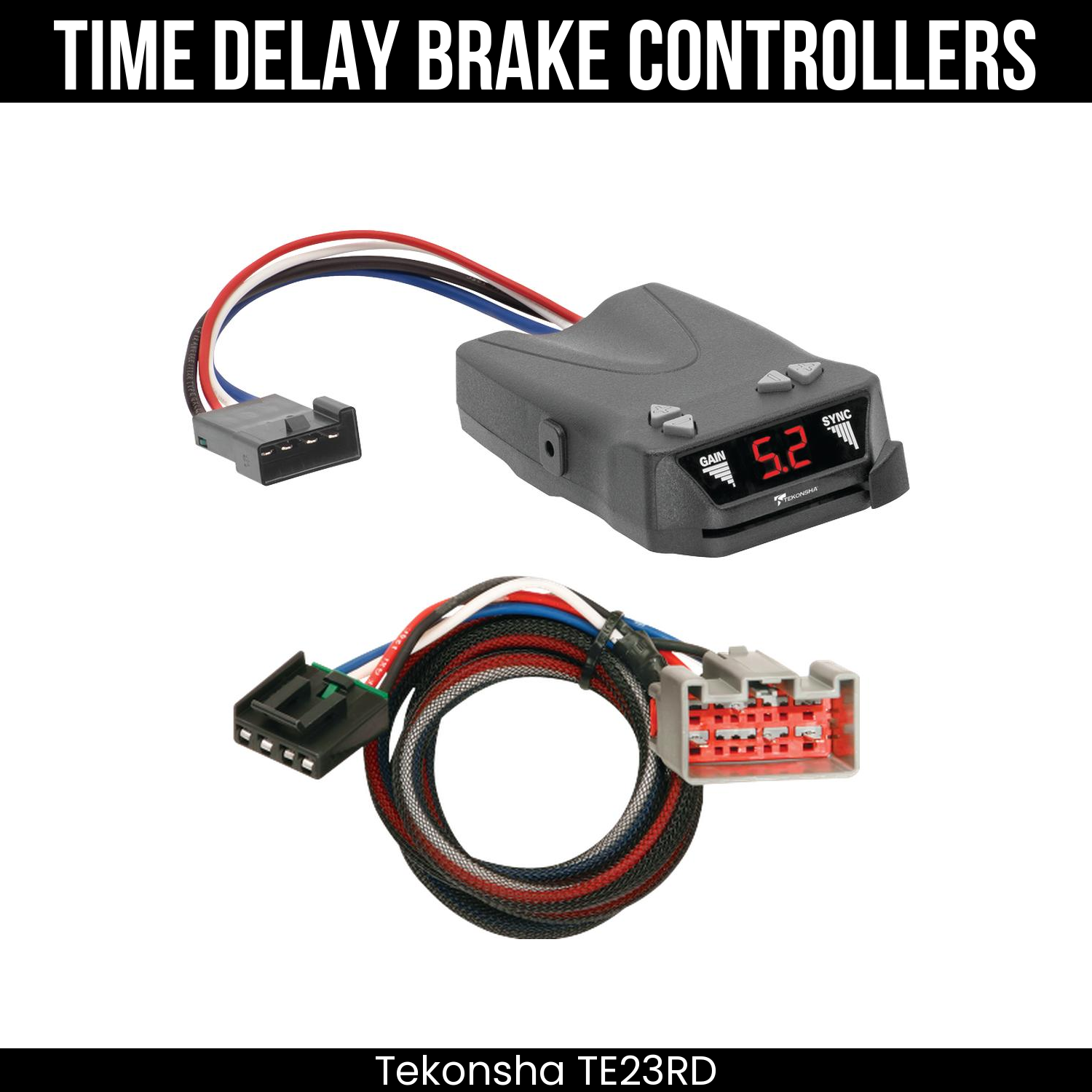 Tekonsha Brakeman IV Brake Control , Plug Adapter