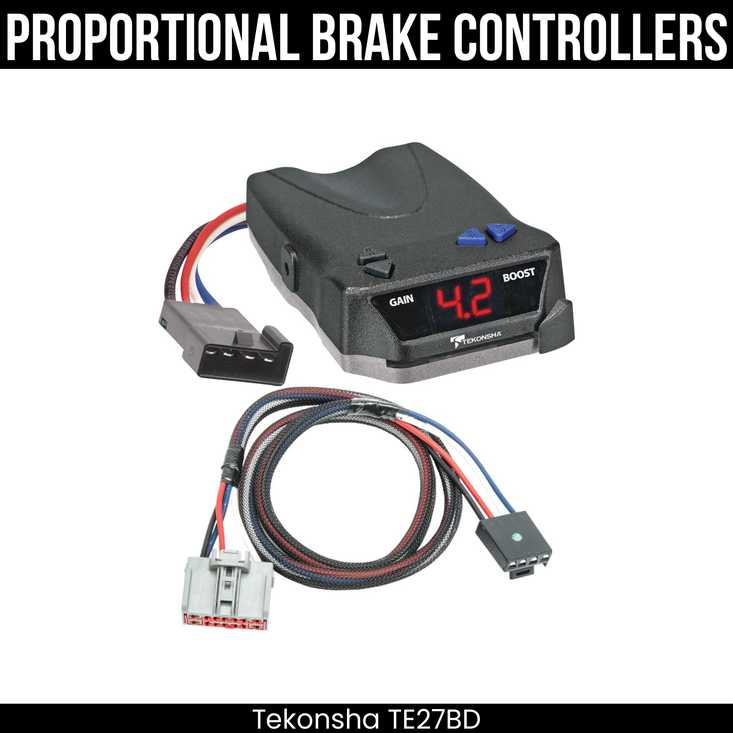 Tekonsha Brake EVN Control , Plug Adapter