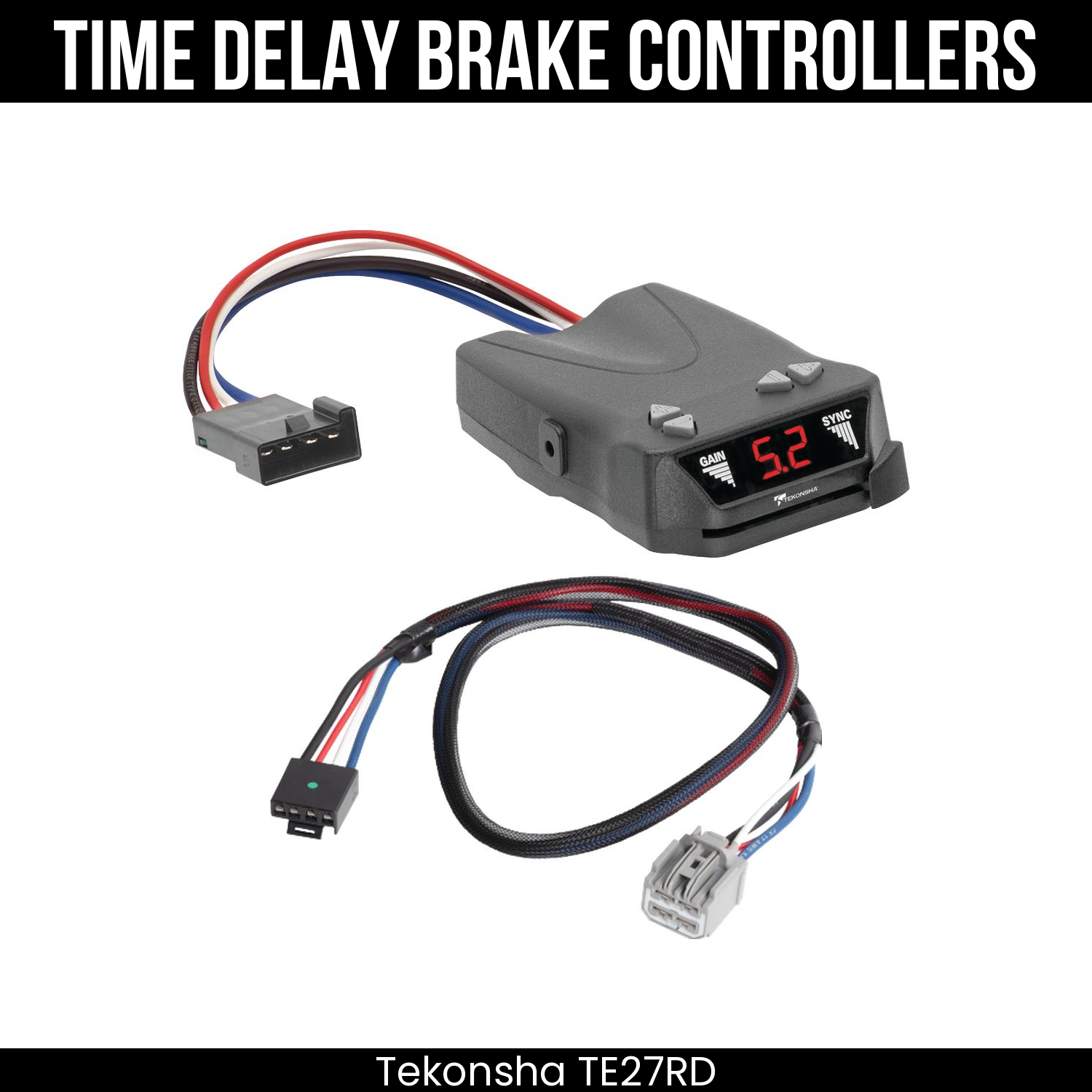 Tekonsha Brakeman IV Brake Control , Plug Adapter