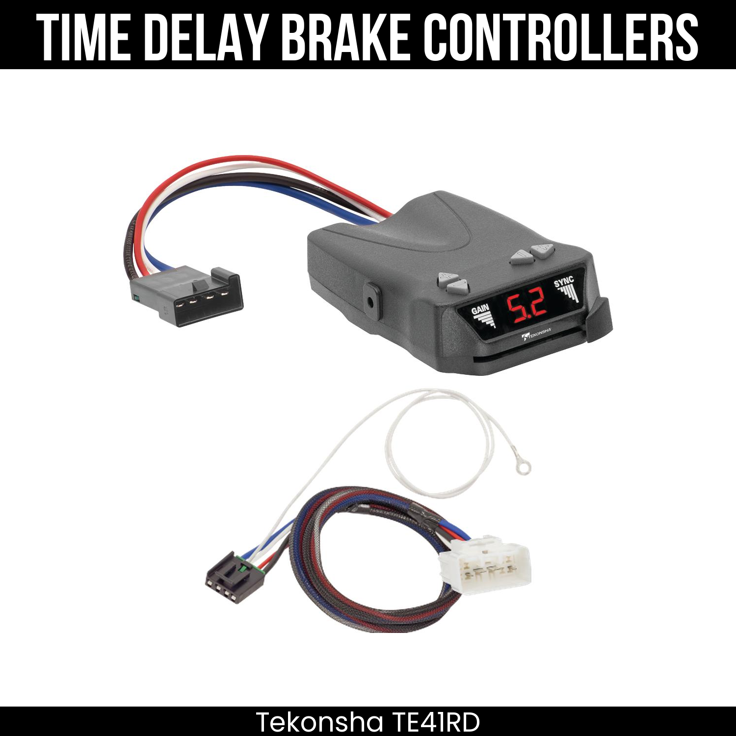 Tekonsha Brakeman IV Brake Control , Plug Adapter