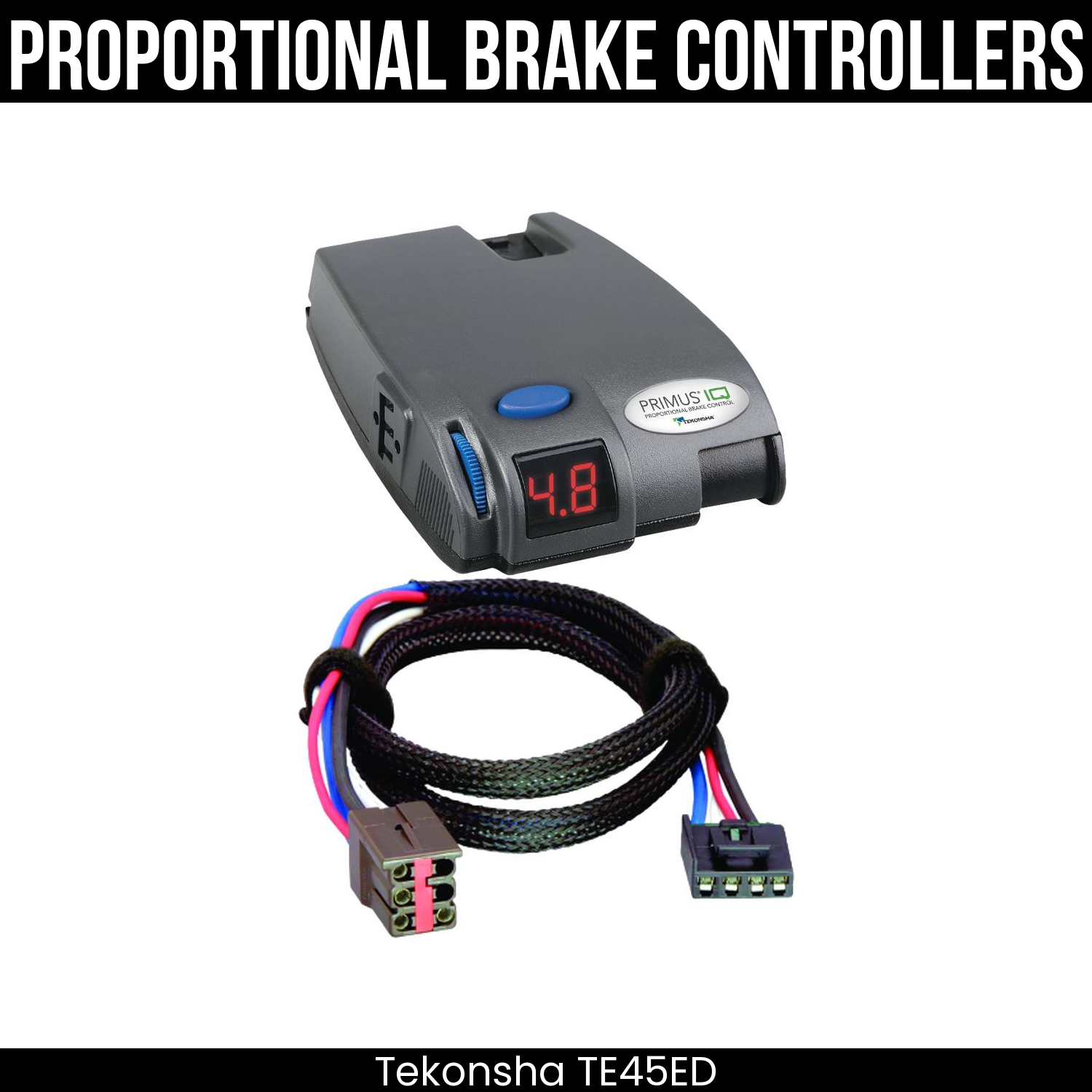 Tekonsha Primus IQ Brake Control , Plug Adapter