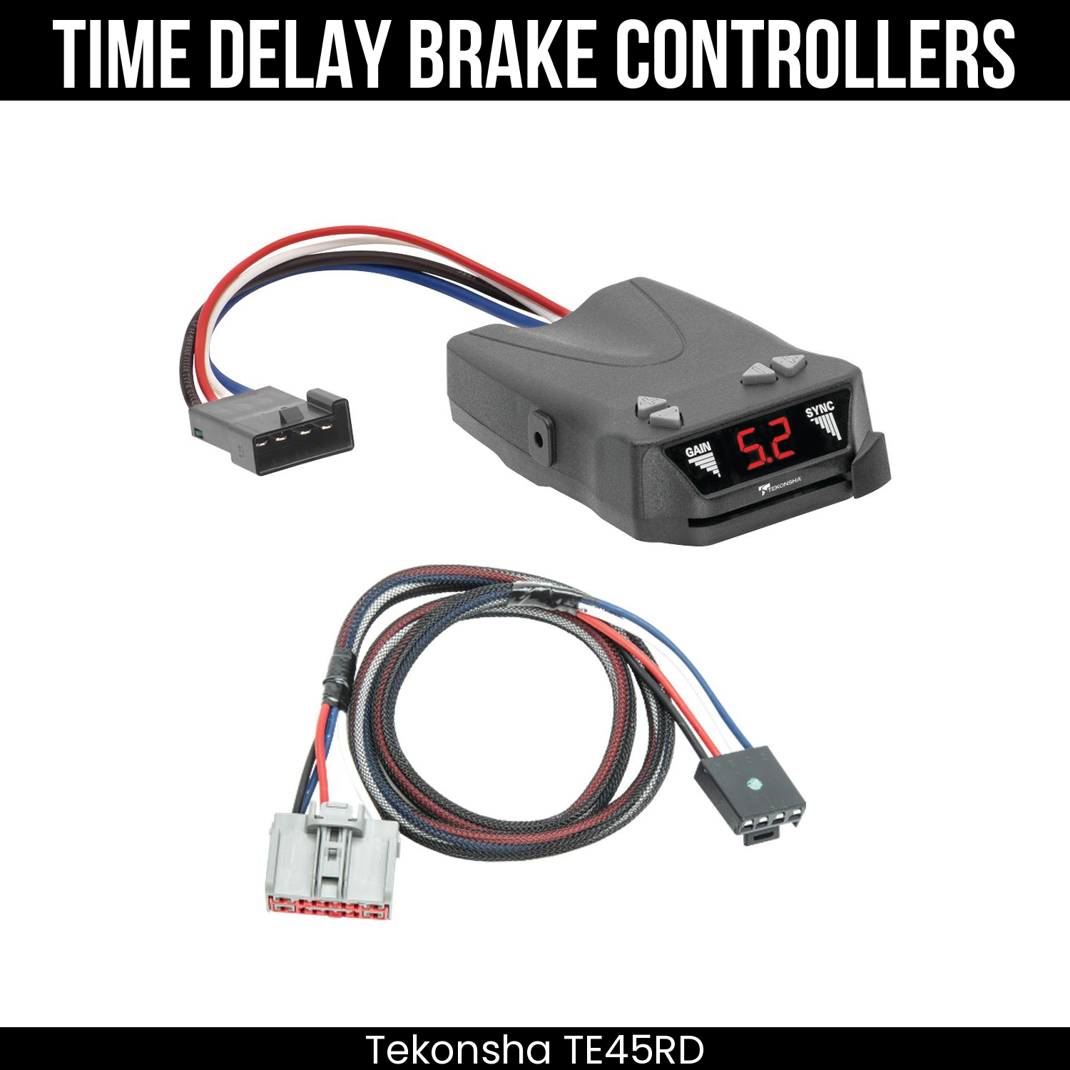 Tekonsha Brakeman IV Brake Control , Plug Adapter