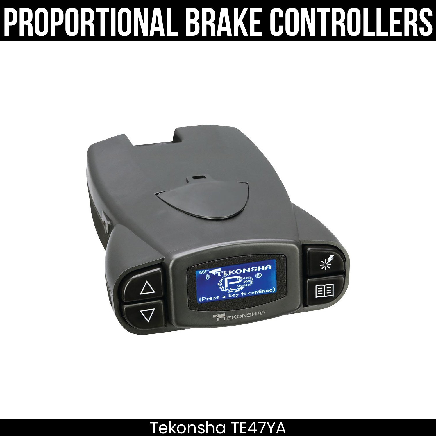 Tekonsha Prodigy P3 Brake Control , Plug Adapter