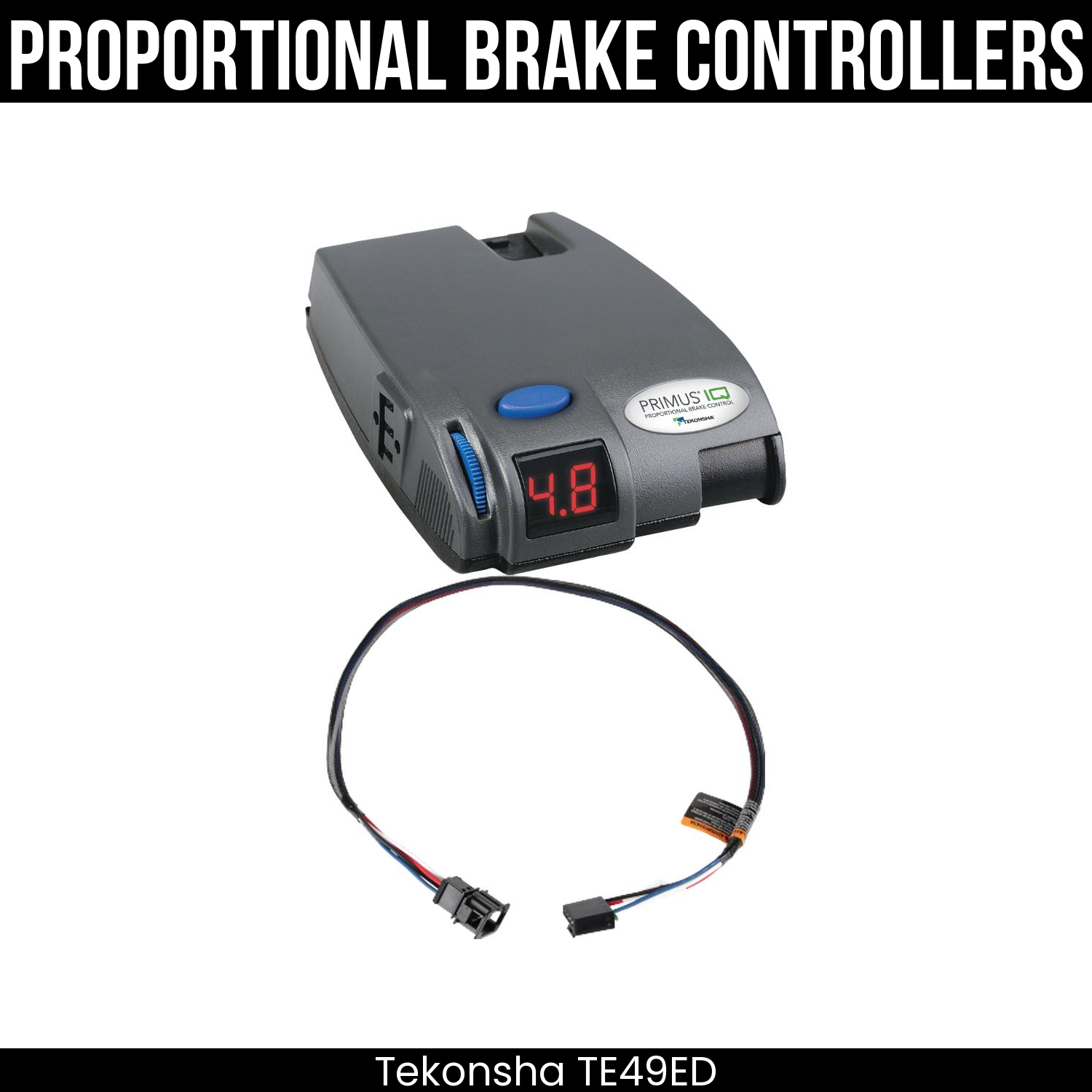 Tekonsha Primus IQ Brake Control , Plug Adapter