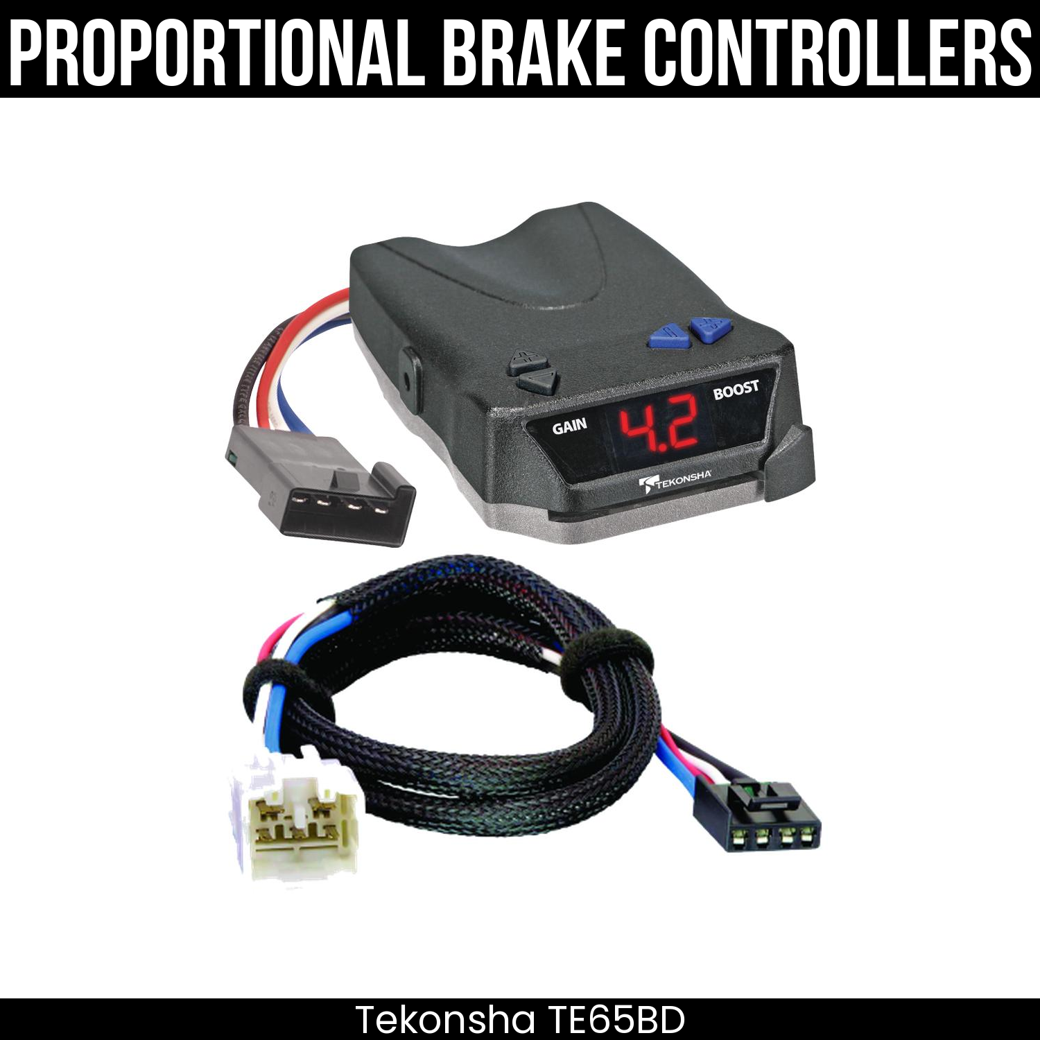 Tekonsha Brake EVN Control , Plug Adapter