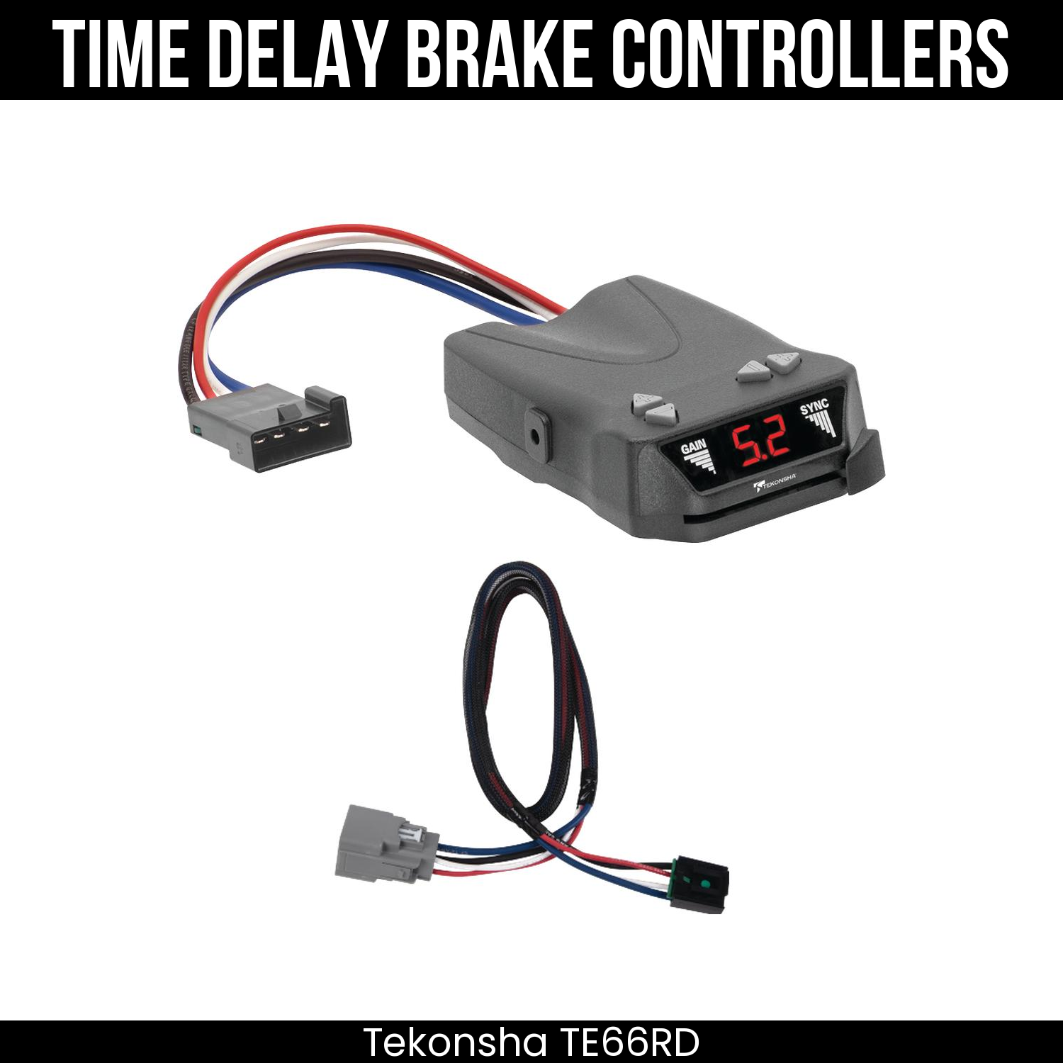 Tekonsha Brakeman IV Brake Control , Plug Adapter
