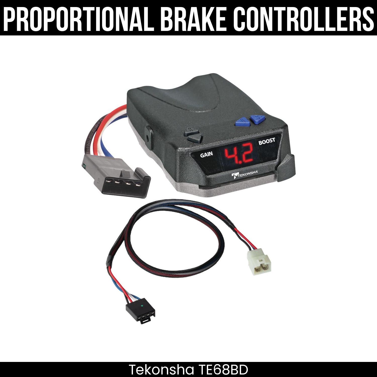 Tekonsha Brake EVN Control , Plug Adapter