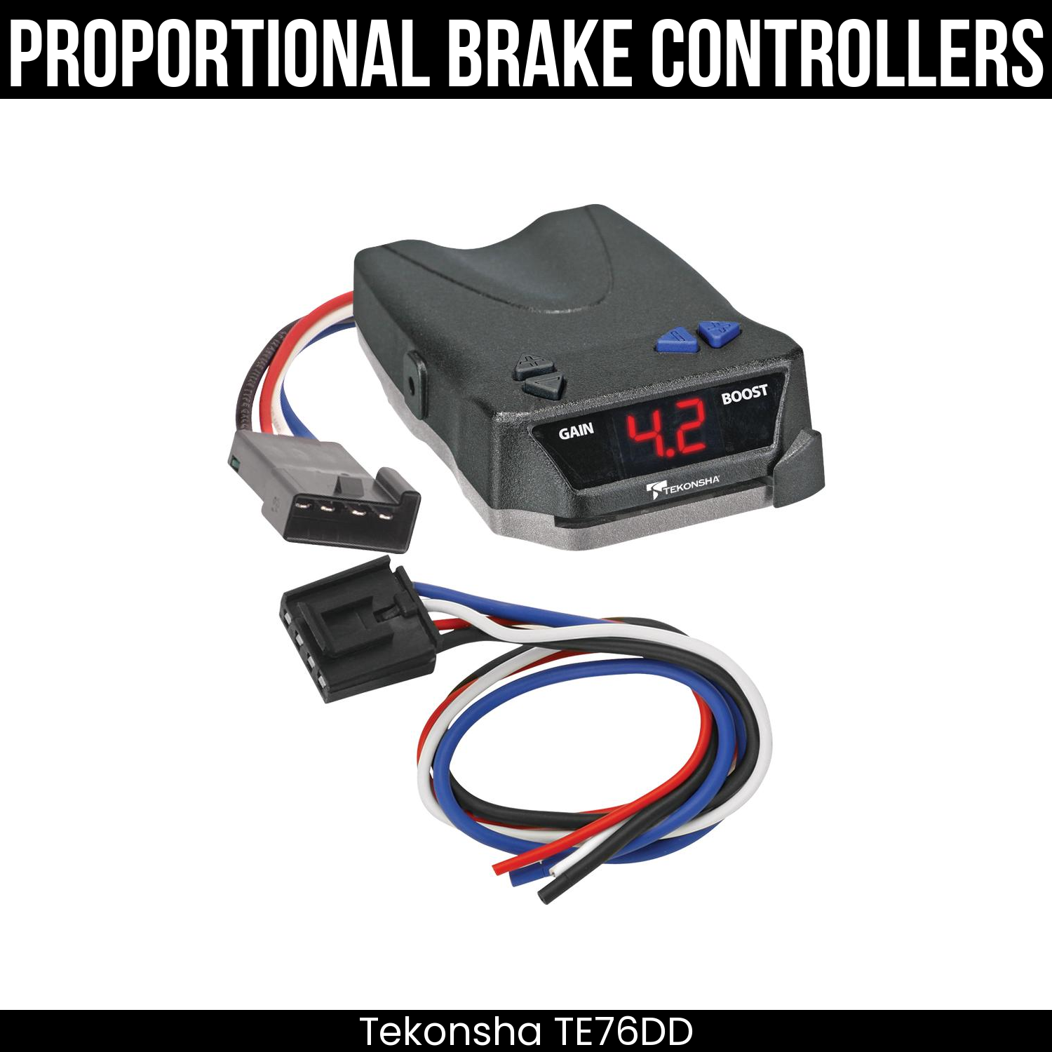 Tekonsha Brake EVN Control , Plug Adapter