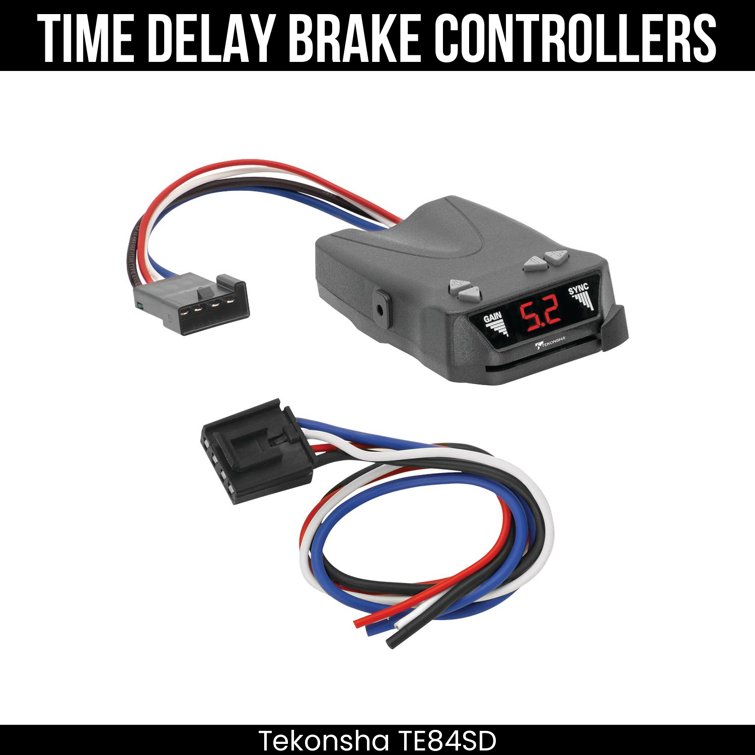 Tekonsha Brakeman IV Brake Control , Plug Adapter