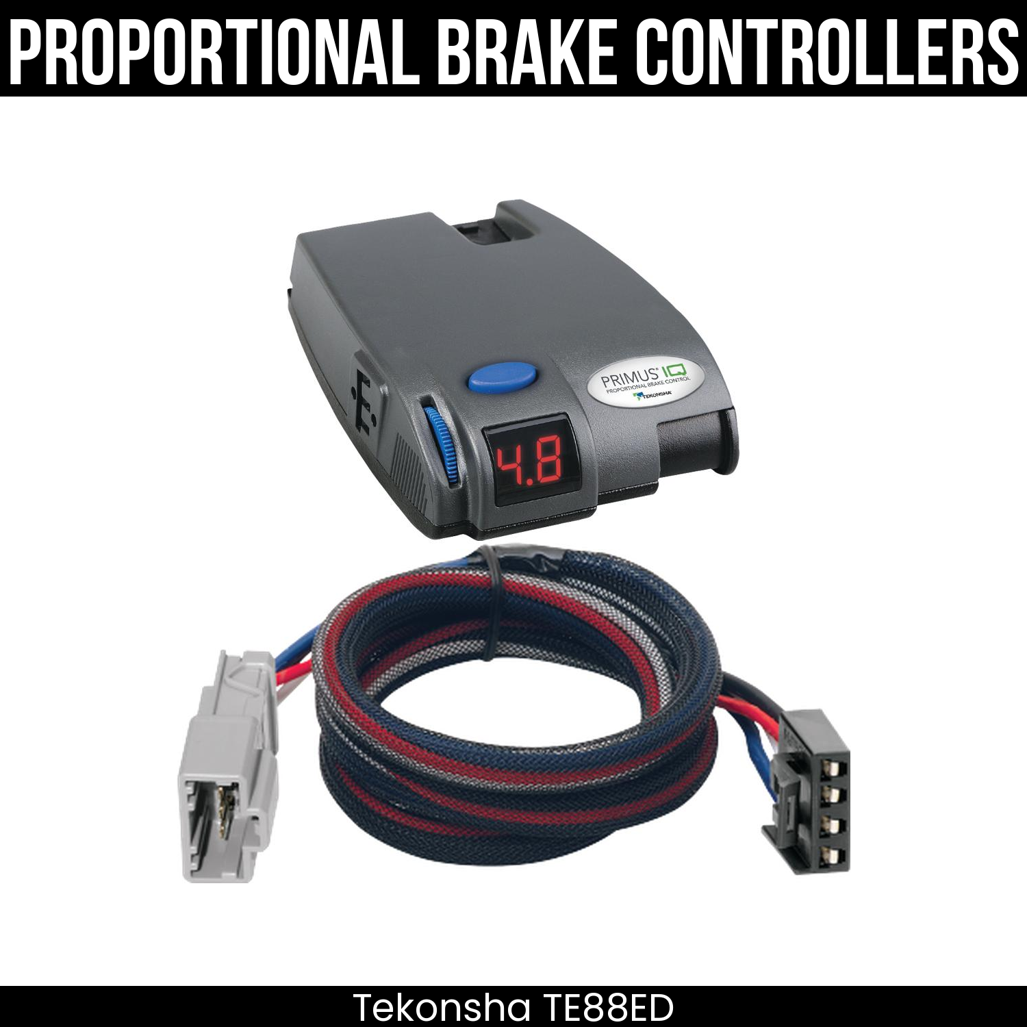 Tekonsha Primus IQ Brake Control , Plug Adapter