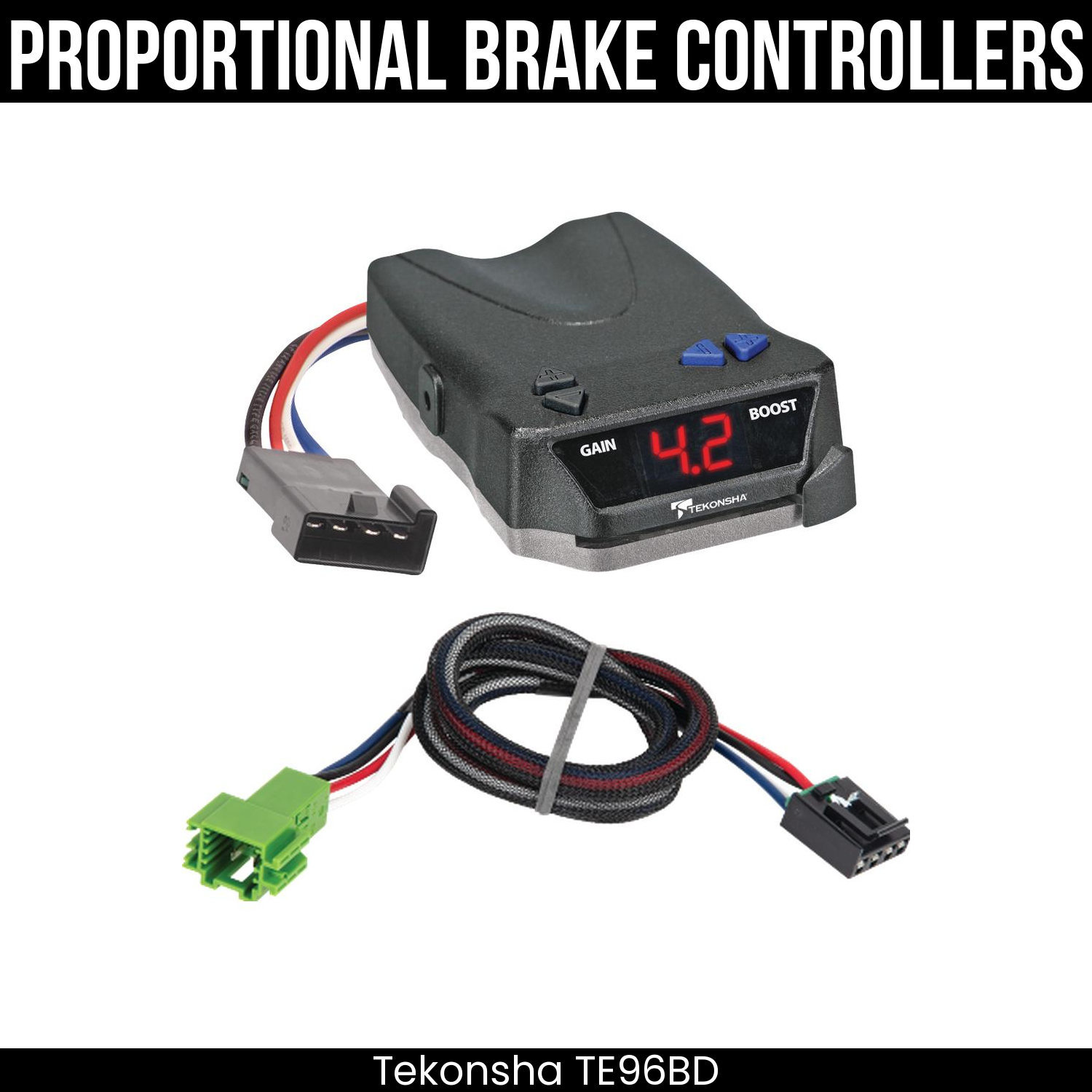 Tekonsha Brake EVN Control , Plug Adapter