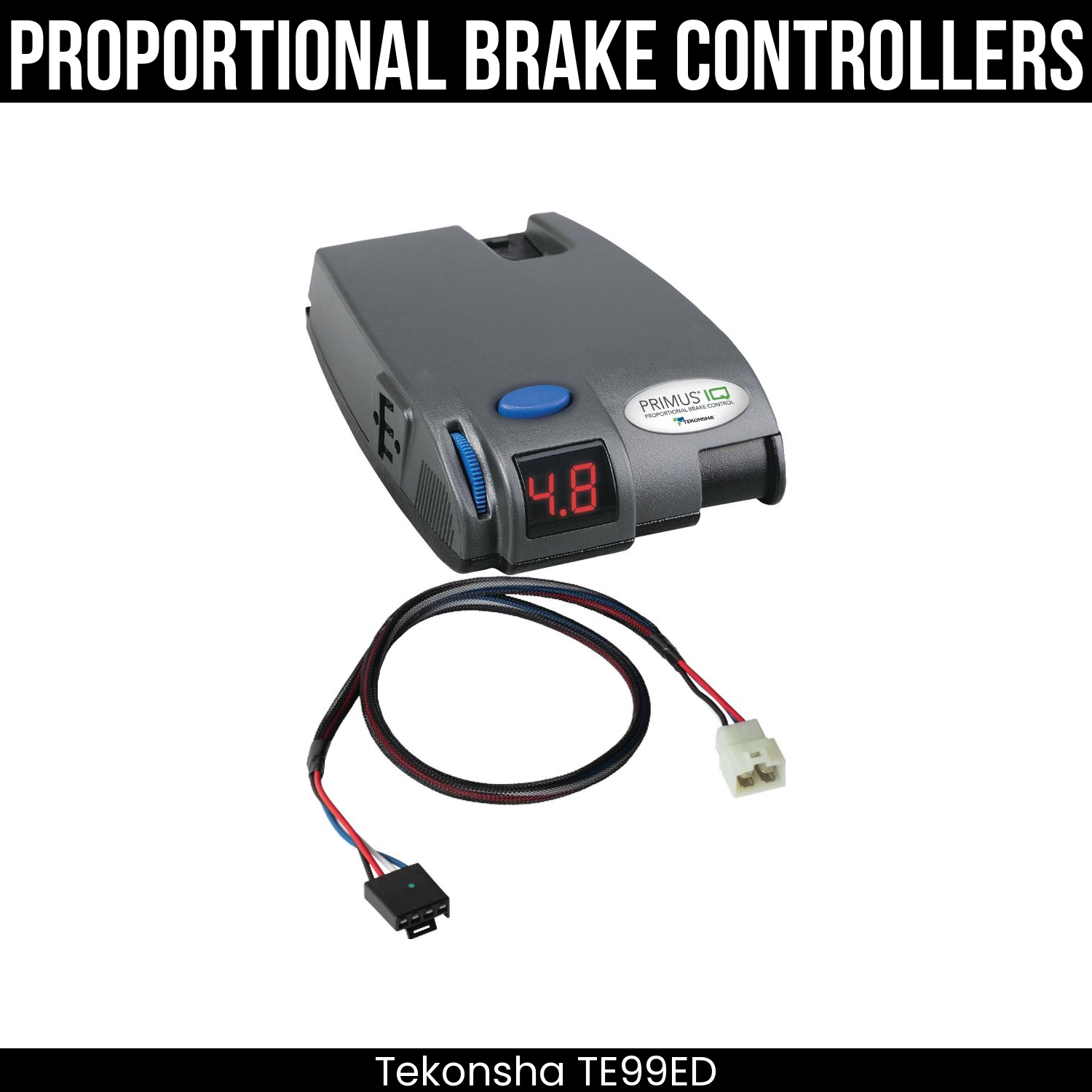 Tekonsha Primus IQ Brake Control , Plug Adapter